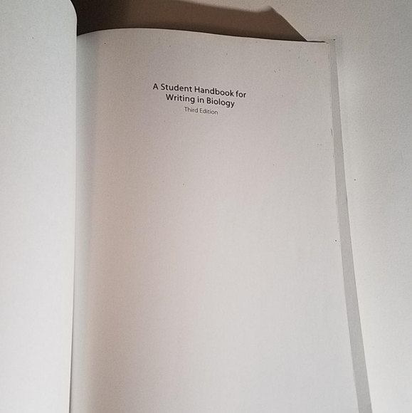 A Student Handbook for Writing In Biology - Picture 16 of 16